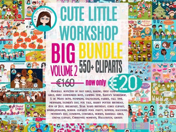 Big Bundle Cliparts: A Versatile Creative Resource for Every Occasion