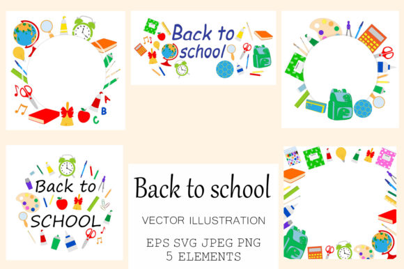 Designing with Purpose: The Art and Utility of School Banner, School Card, and School Frame Assets in Modern Creative Work