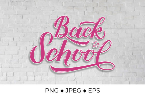 Elevating the Classroom Aesthetic: The Power of Back to School Calligraphy Lettering