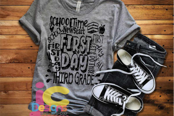First Day of Third Grade: Creating Meaningful Keepsakes and Projects with Versatile Design Files