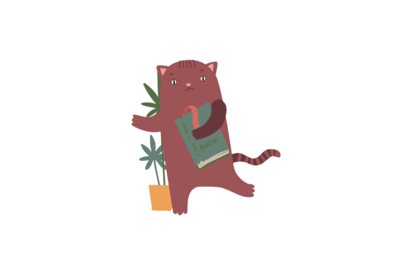 School Cat and Book SVG: A Practical Digital Design Set for Educational Projects