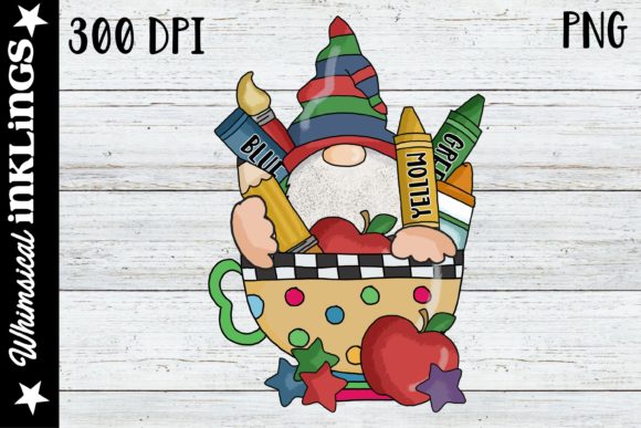 School Days Gnome Cup: Your Back-to-School Door Sign Solution