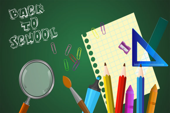 Versatile School Supplies Set with Colorful Pencil and Crayons for Creative Projects